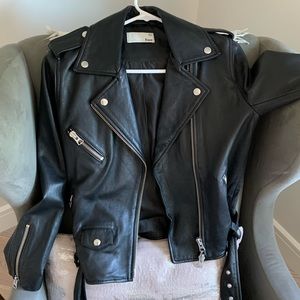 Wilfred Free Lennon Leather Jacket (like new)
